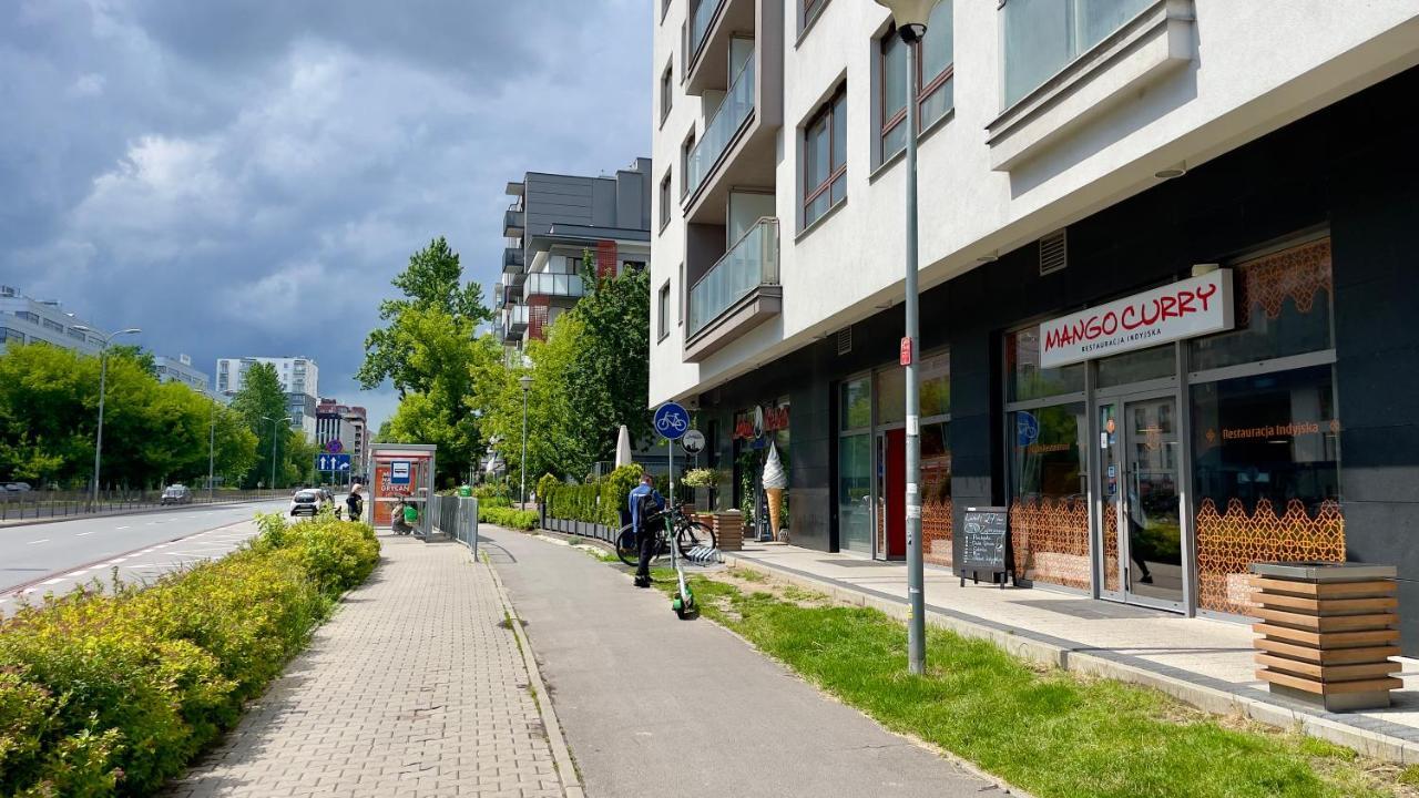 Madost Apart Mokotow 54 M2 Airport Chopin & Buisness Warschau Buitenkant foto